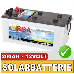 BSA Solarbatterie 70AH 12V AGM GEL USV Batterie Versorgungsbatterie Wohnmobil