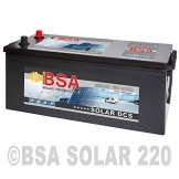 BSA Solarbatterie 12V 220Ah Versorgungsbatterie