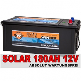 WINNER Solarbatterie 180Ah Versorgungsbatterie
