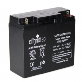 Offgridtec AGM Solar Batterie für zyklische Anwendungen 17 Ah 12 V, 2-01-001001 -